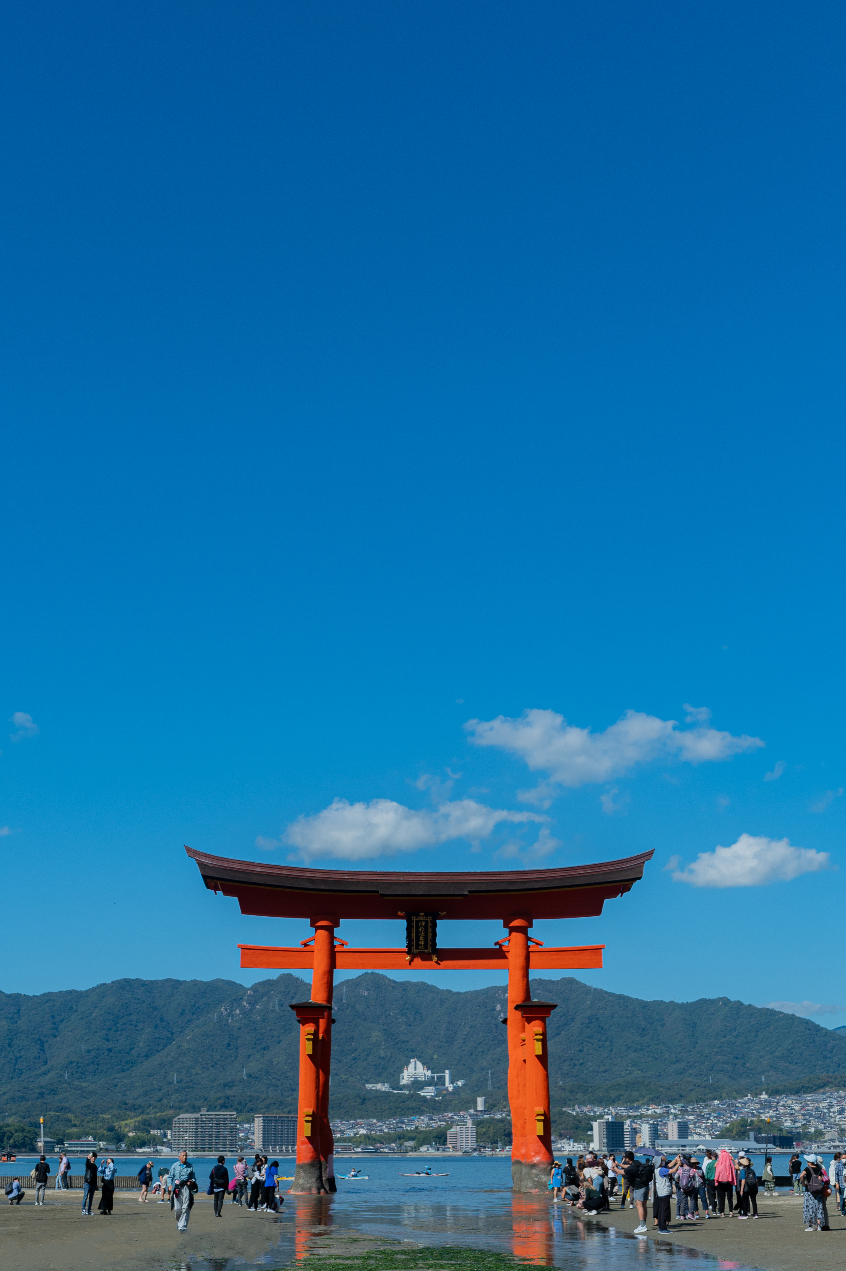 photo du torii de Miyajima